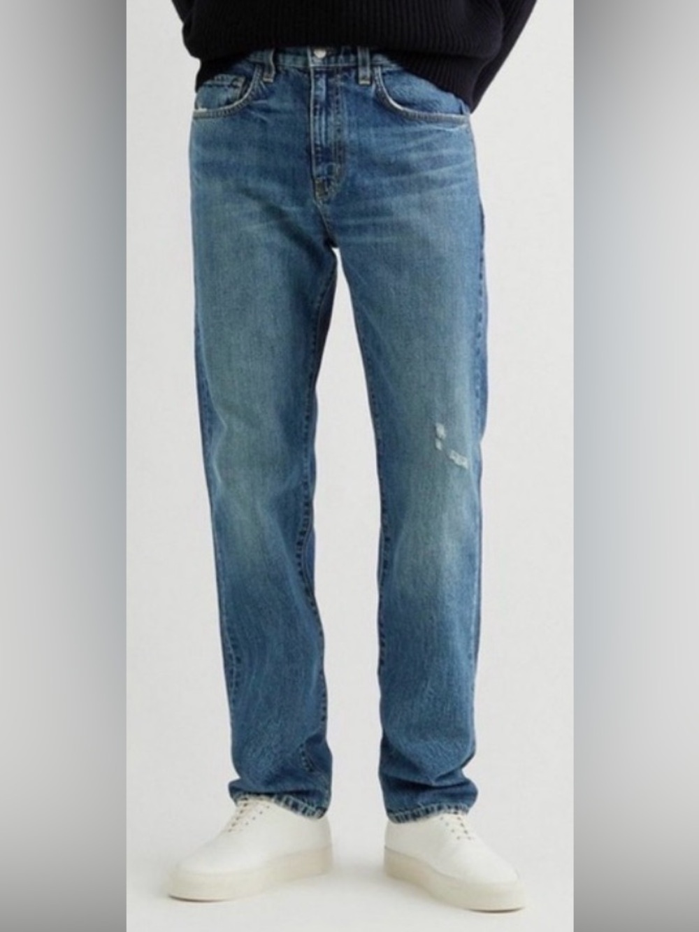 Nili Lotan Nathan Straight Leg Jeans – Classic Wash – Size 31
